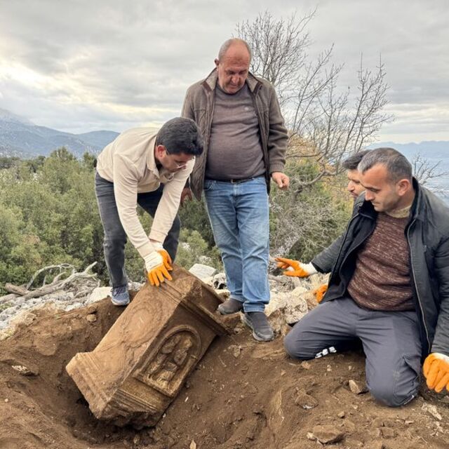Keçi çobanı buldu, korumaya alındı