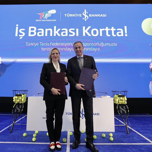 İş Bankası'ndan Türk tenisine destek!