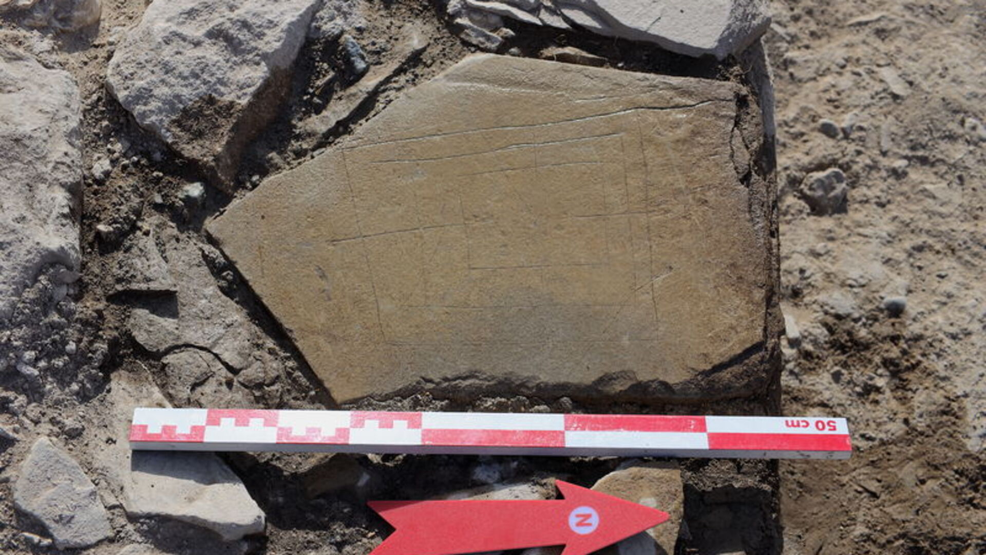 Osmanlı kışlasında askerlerin 'dokuz taş' oynadığı belirlendi