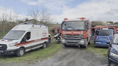 Korkutan yangın! 1 ölü