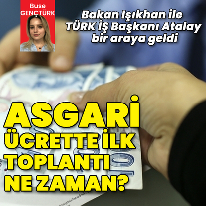 Bakan Işıkhan, Türk-İş Genel Başkanı Atalay ile görüştü