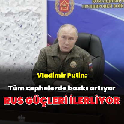 Vladimir Putin: İnisiyatif Rus ordusunda