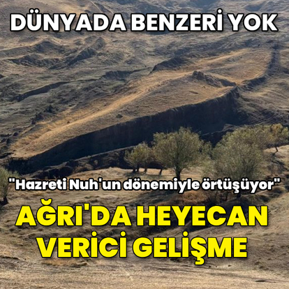 "Ağrı'daki bulgular, Hazreti Nuh'un yaşadığı dönemle örtüşüyor"