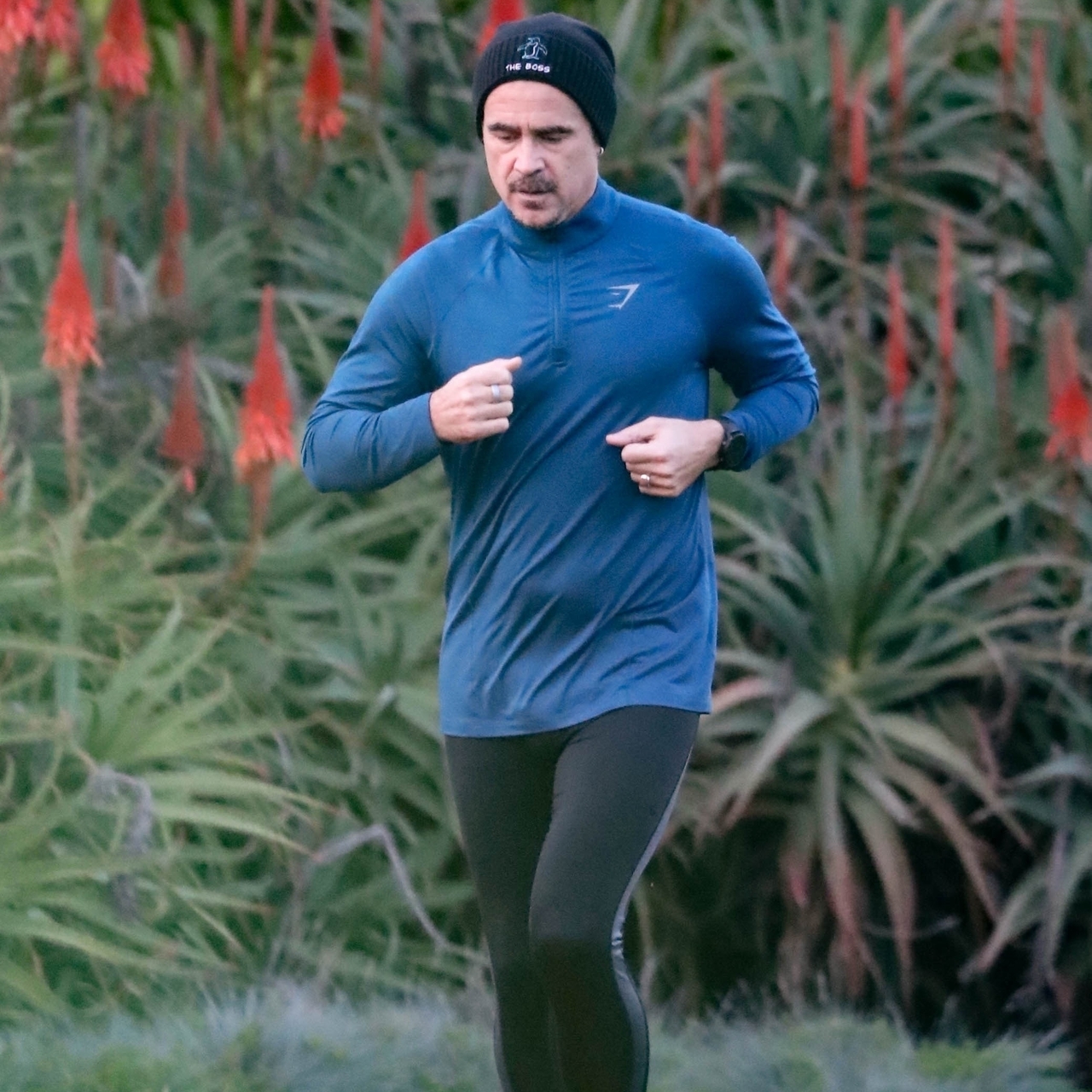 Parkta sabah koşusunda