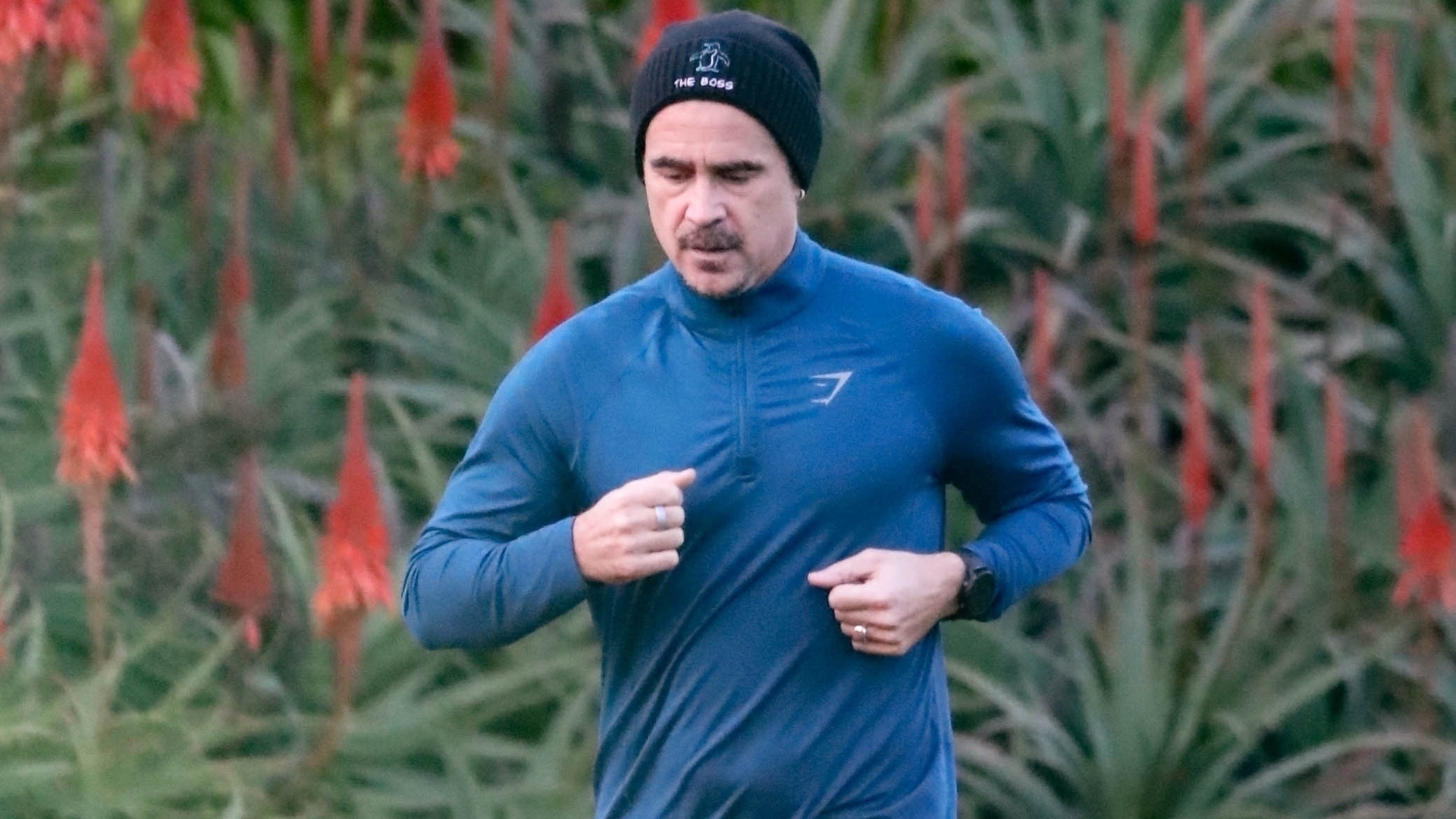 Colin Farrell parkta sabah koşusunda - magazin haberleri