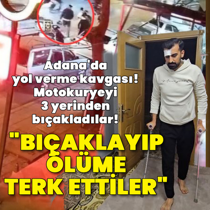 Trafik kavgasında bıçaklandı!