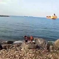 Balıkçılar inek tuttu!