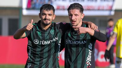 Konyaspor 4 golle turladı!