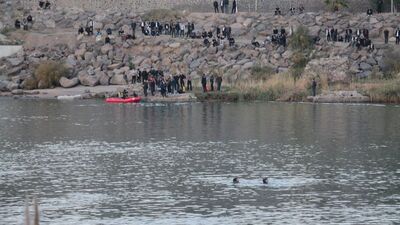 Nehre düşen 12 yaşındaki çocuk kayboldu