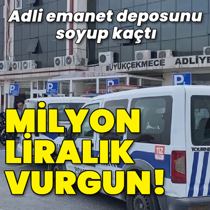 Adliye'de milyon liralık vurgun!