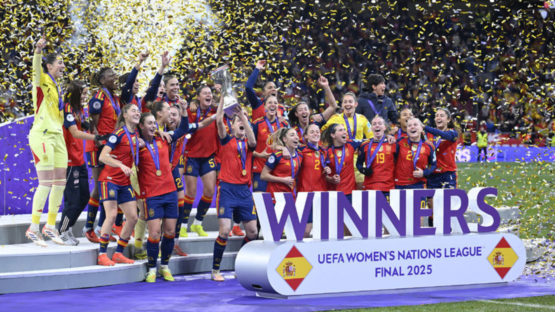 İspanya, UEFA Kadınlar Uluslar Ligi'nde Üst Üste İkinci Kez Şampiyon Oldu