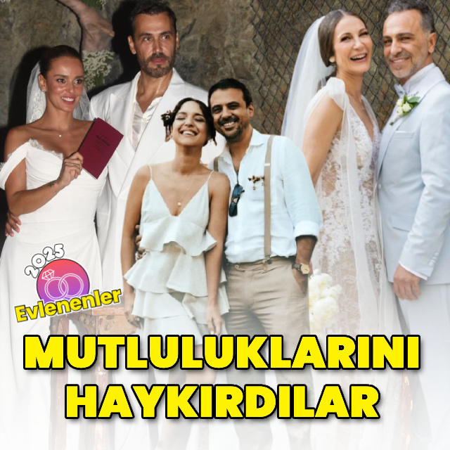 Mutluluklarını haykırdılar