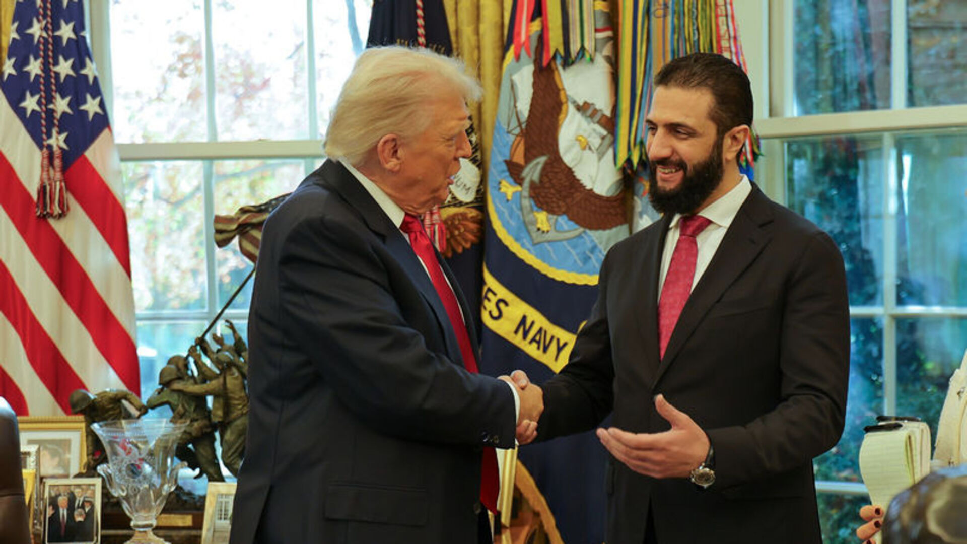 Trump'tan Şara'ya Güven Mesajı: 'Suriye Kısa Sürede Çok Yol Kat Etti'
