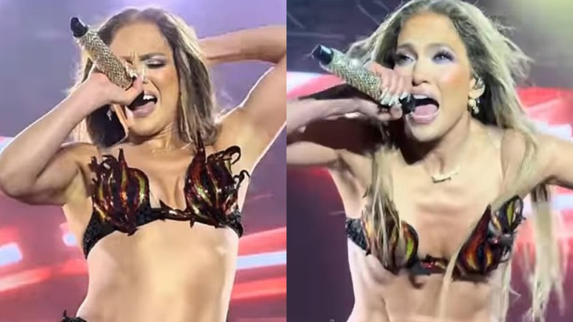 Jennifer Lopez'den bikini kostümlü konser daveti