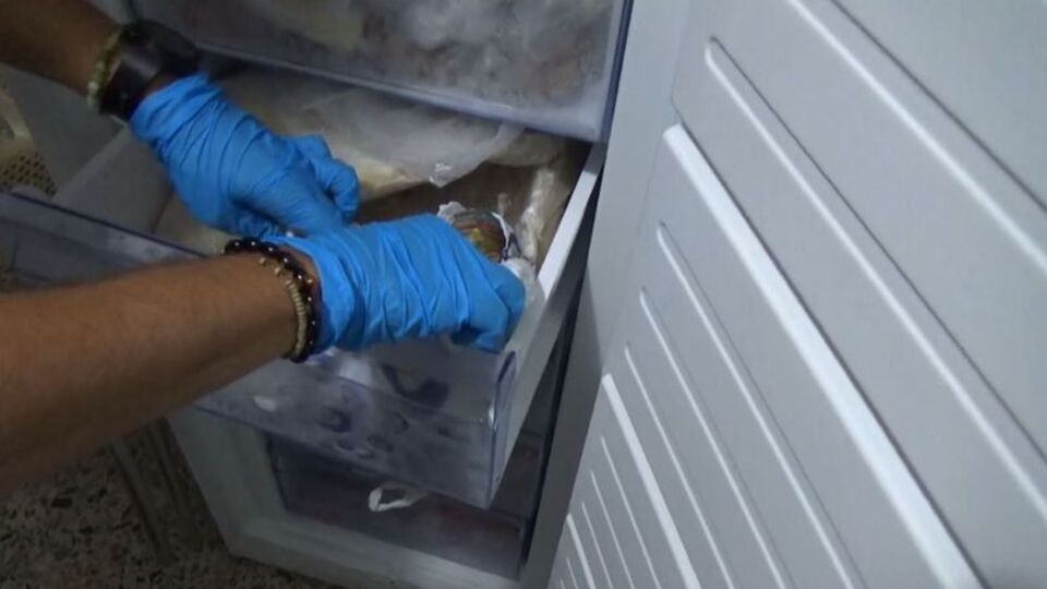 Derin dondurucudan 85 bin avro çıktı!