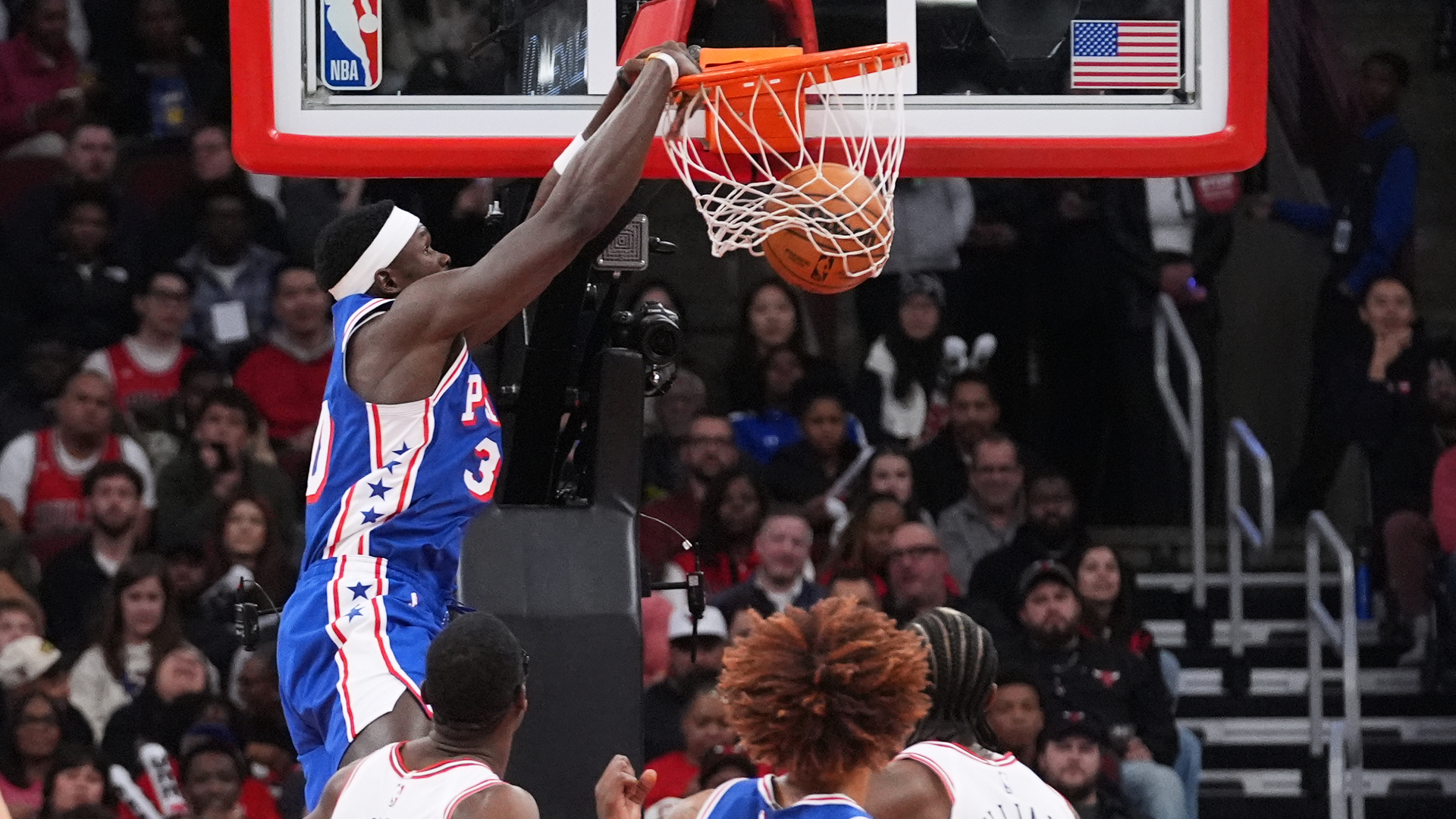 Adem Bona, NBA'de Forma Giydi! Philadelphia 76ers, Washington Wizards'ı 121-102 Yendi