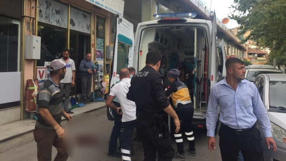 Düşmeden önce 112'yi aramış!