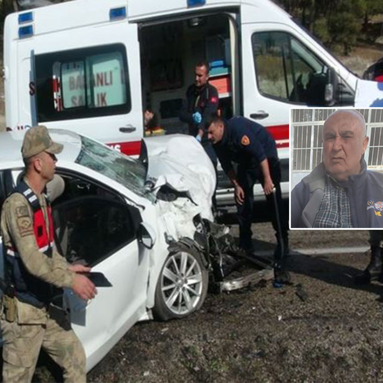 Hastanede anjiyo oldu dönüş yolunda can verdi!