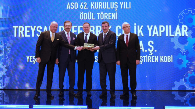 Treysan “Yeşil Dönüşüm Kapasitesini En Çok Geliştiren Firma” seçildi