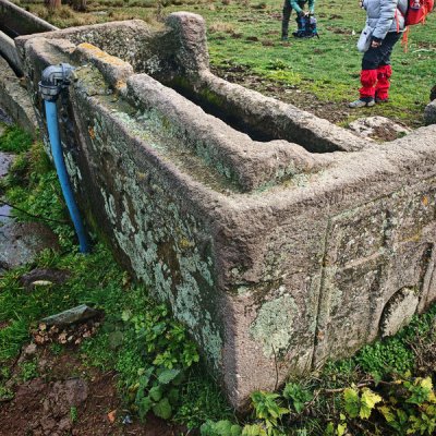 Su oluğu olarak kullanılıyordu, lahit çıktı!