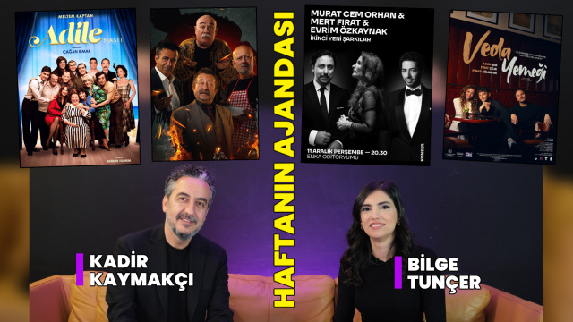 Haftanın kültür sanat ajandası