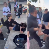 Kız öğrenciye tekmeli yumruklu darp! Okul bahçesinde akran dehşeti!