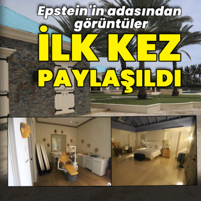 Epstein'in adasından görüntüler ilk kez yayınlandı