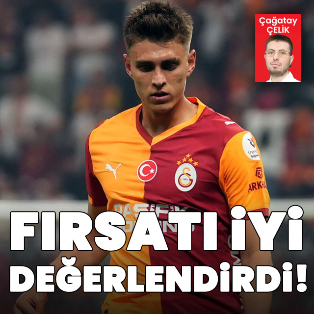 Kazımcan Karataş fırsat iyi değerlendirdi!