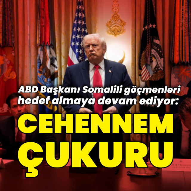 Trump Somalili göçmenleri hedef almaya devam ediyor