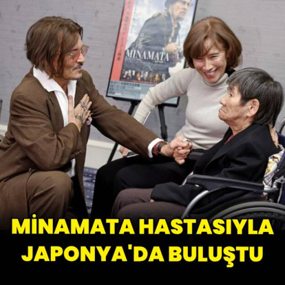 'Minamata' hastasıyla buluştu