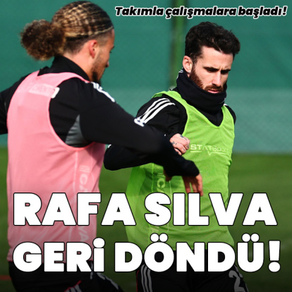 Rafa Silva'da mutlu son!