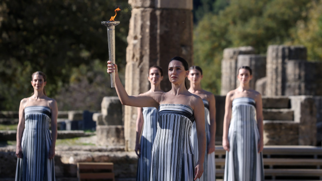 Olimpiyat meşalesi İtalya yolunda!