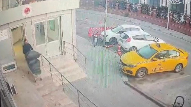 Adliye soygunu görüntüleri ortaya çıktı