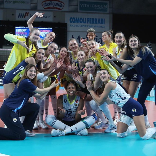 Fenerbahçe Medicana, CEV'de 2'de 2 yaptı!
