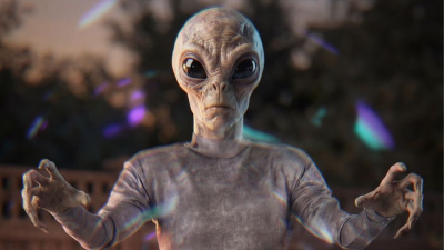 Uzaylı oldu