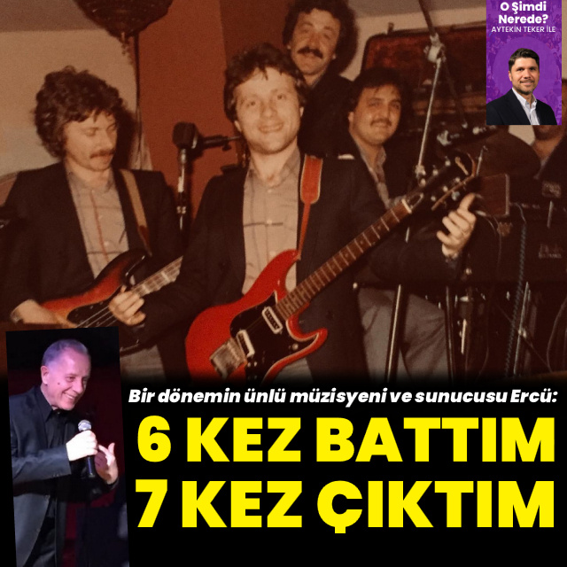 "6 kez battım, 7 kez çıktım"