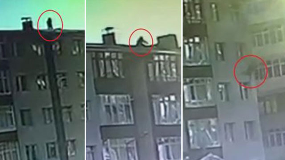 Tamir ettiği bacayı kontrol ediyordu... Tutunacak yer bulamadı!