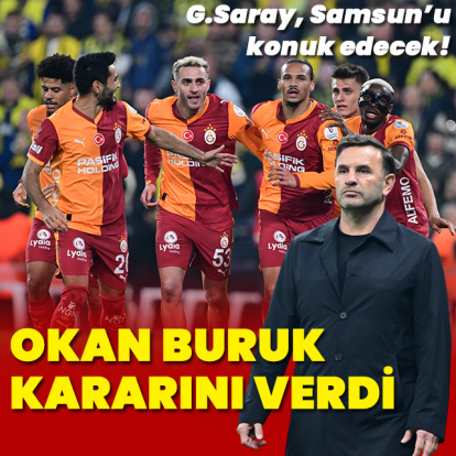 G.Saray'ın konuğu Samsunspor!