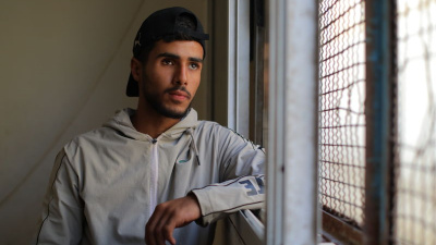 Gözünü kaybeden Gazzeli boksör pes etmiyor!