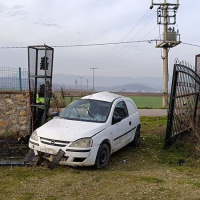 Kaza yaptı, bayıldı, hipotermi geçirdi!