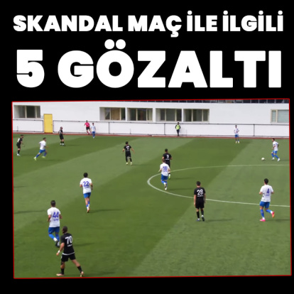 Bu maçın ardından düğmeye basılmıştı! Gözaltına alındılar!