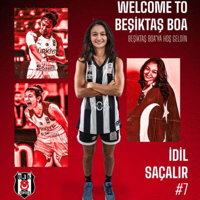 Beşiktaş BOA transferi açıkladı: İdil Saçalır
