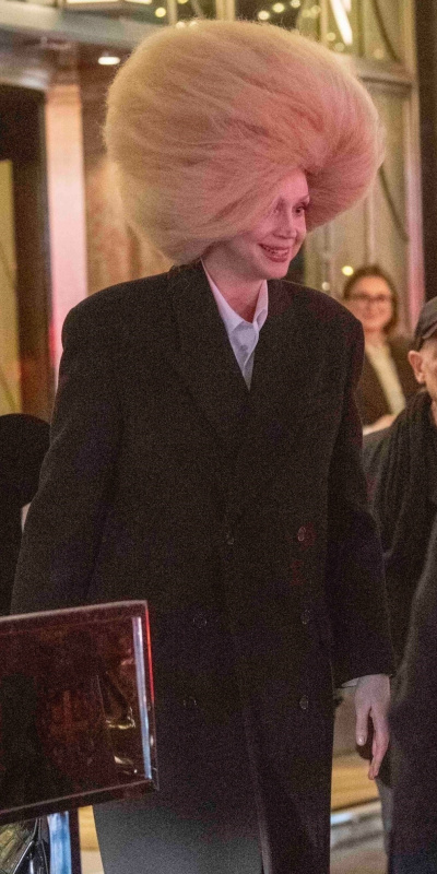 Böyle bir peruk görülmedi