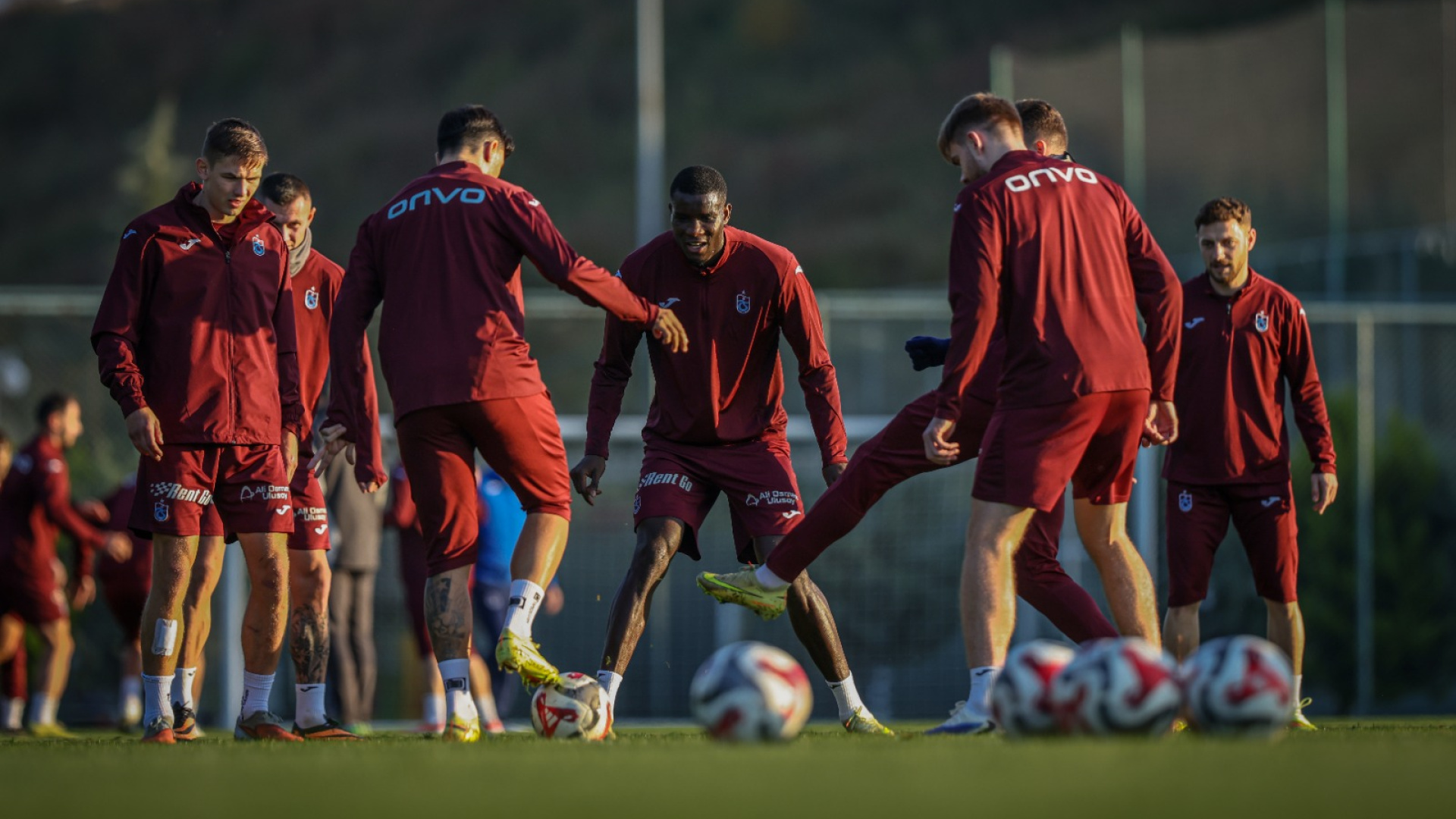 Trabzonspor, Göztepe Maçı Hazırlıklarını Sürdürüyor