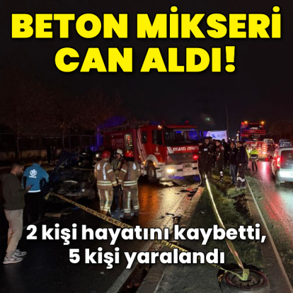 Başakşehir'de zincirleme kaza: 2 ölü, 5 yaralı