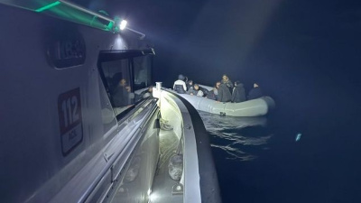 İzmir'de 58 düzensiz göçmen kurtarıldı