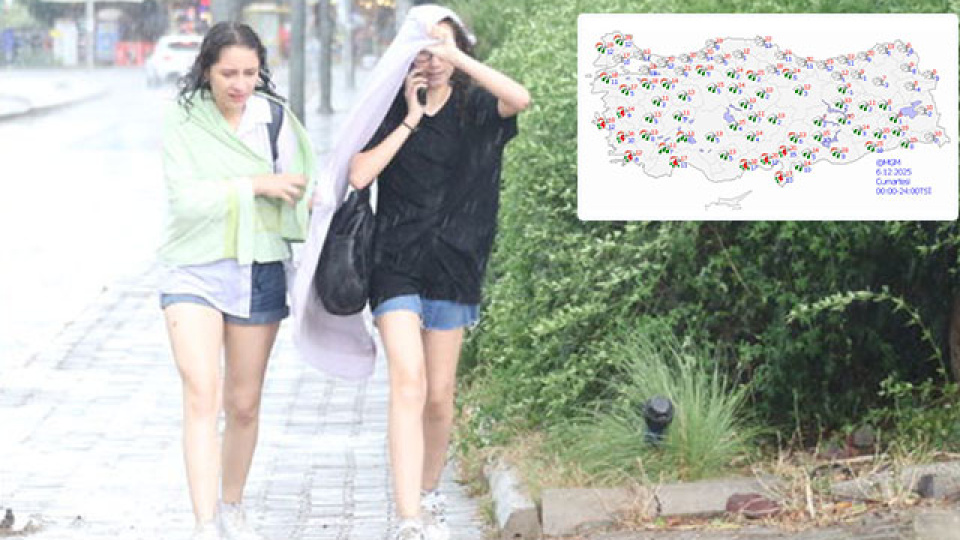Meteoroloji'den kritik açıklama! 7 bölgede yağış var!