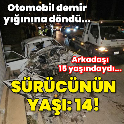 14 yaşında çocuk ölüme sürdü!