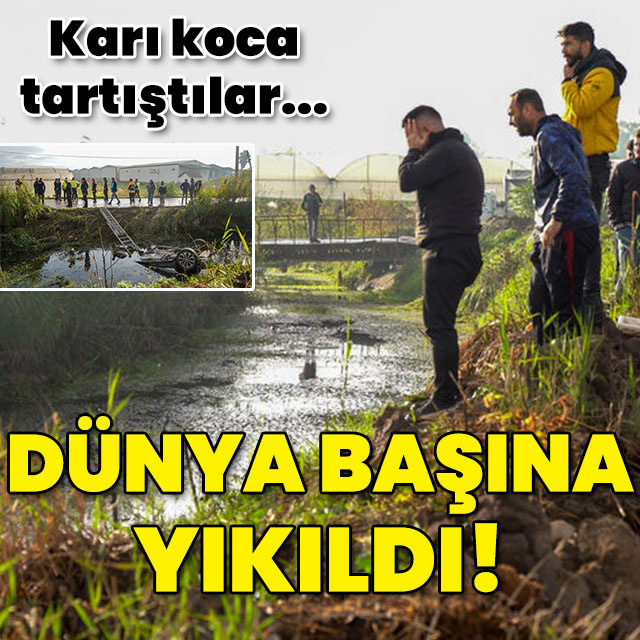 Karı koca tartıştılar... Dünya başına yıkıldı!