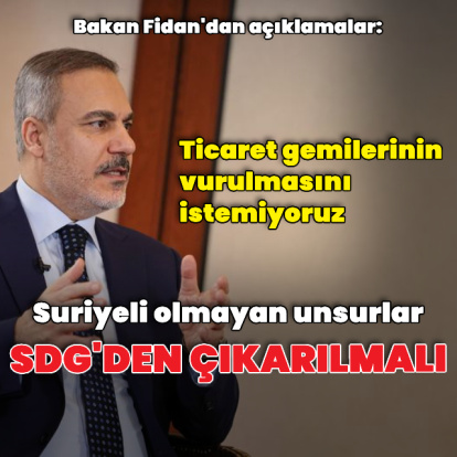 "Suriyeli olmayan unsurlar SDG'den çıkarılmalı"